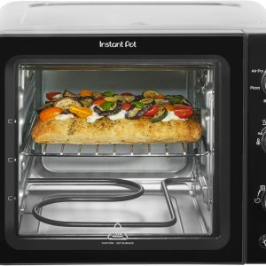 Instant Pot 4-Slice InstantHeat 7-in-1 Air Fryer Toaster Oven, Air Fry, Bake, Toast, Roast, Broil, Warm, and Make Pizza