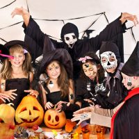 Partywind 10 Sheets Luminous Halloween Temporary Tattoos for Kids, Glow Halloween Decorations Birthday Party Favors Supplies, Halloween Fake Tattoos Goodie Bag Fillers Games Accessories for Party - Image 2