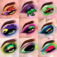39 Color Rainbow Eyeshadow Palette - Professional Makeup Matte Metallic Shimmer Eye Shadow Palettes - Ultra Pigmented Powder Bright Vibrant Colors Shades Cosmetics Set - Image 2
