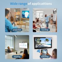 4K Wireless HDMI Display Adapter,TV Adapter for The APP YouTube,for i-Phone, i-Pad, Android, Tablet, Laptop,Windows to HDTV/Monitor/Projector, Compatible Miracast, AirPlay, DLNA - Image 5