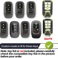 MECHCOS Compatible with 2024 2023 2022 Honda Civic CR-V Accord HR-V Pilot Purple TPU Key Fob Cover Case Remote Holder Skin Protector Keyless Entry Sleeve Accessories - Image 2