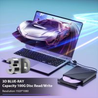 External Blu ray Drive, 7 in 1 Support 100G Disc R/W, USB3.0 Type-C Bluray Drive BD DVD CD Burner with 4 USB Ports, SD/TF Card Slot Compatible with Windows Linux MacOS (Blu ray &CD &DVD) - Image 5