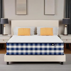 Queen Mattresses 10 Inch,Mattress Queen Size 10 inch,Colchones Mattress in a Box Individually Pocket Springs,10 Inch Queen Mattress Medium Firm,Pressure Relief,CertiPUR-US Certified