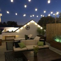 Brightech Ambience Pro Solar Powered Outdoor String Lights -27 ft Commercial Grade Waterproof Edison Patio Lights, Shatterproof LED String Lights for Outside, Porch - 12 Bulbs, 1W Soft White - Image 8