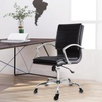 Frassie 28 Inch Office Chair Metal Base Replacement Heavy Duty Computer Chair Base Part with 5 Casters 1 Gas Lift Cylinder (Silver) - Image 2