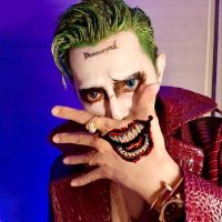 4 Sheets Joker Tattoos, BASUWU Large-Size Waterproof Halloween Fake Tattoos - All Versions - Look Real and Last Long, Perfect for Men Women Halloween Cosplay Masquerade Party Makeup (Joker, 4PCS) - Image 7