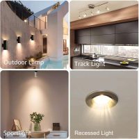 LED GU10 Range Hood Light Bulbs, LED Stove Appliance Light Bulb, Kitchen Light Replacement Halogen Light Bulb, 50W Equivalent, Warm White 3000K, 6W 550 Lm, Dimmable,Waterproof IP65 Pack of 2 - Image 6
