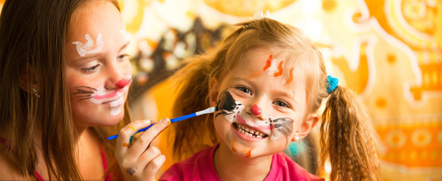 Halloween face paint