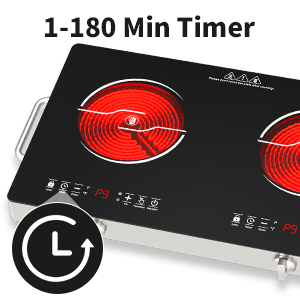 2 burner Electric cooktop