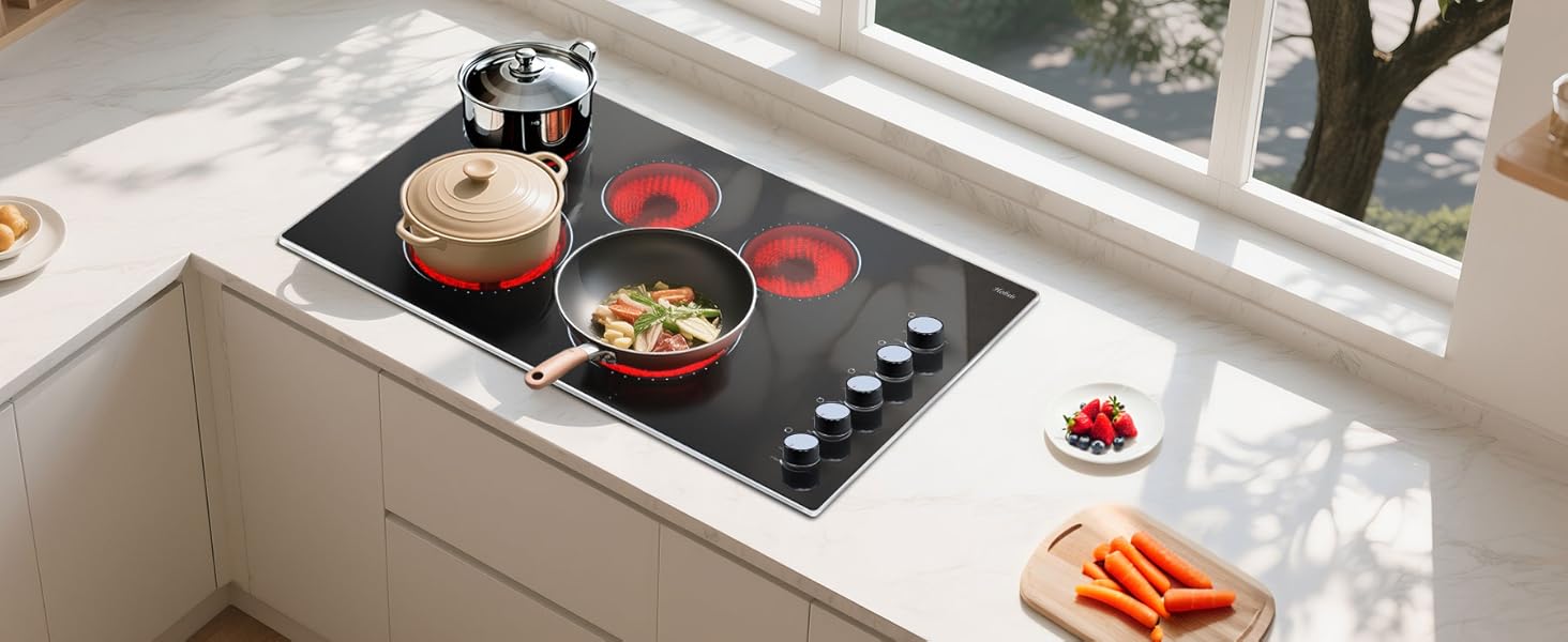 36 inch electric cooktop