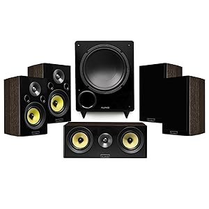 HiFi Compact Surround Sound Home Theater 5.1 Channel Speaker System