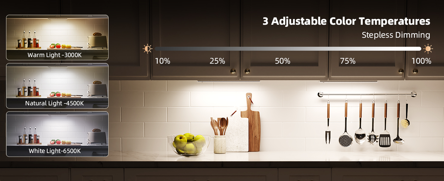 Wireless Under Counter Lights for Kitchen