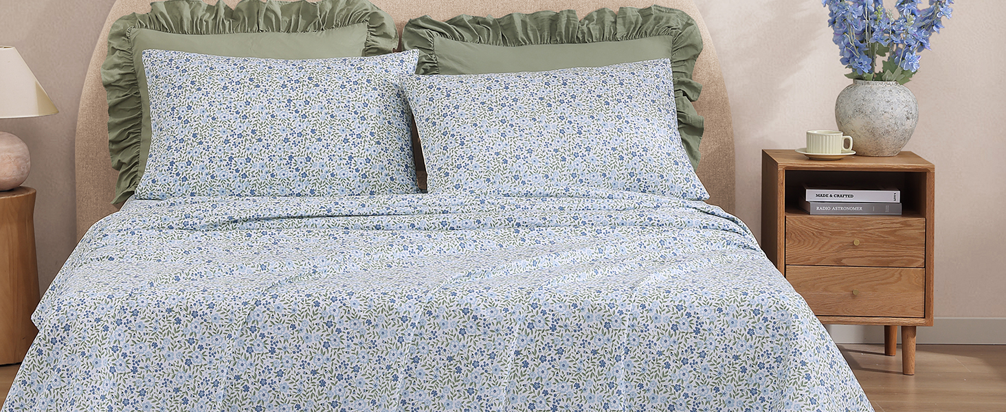 ruffle comforter