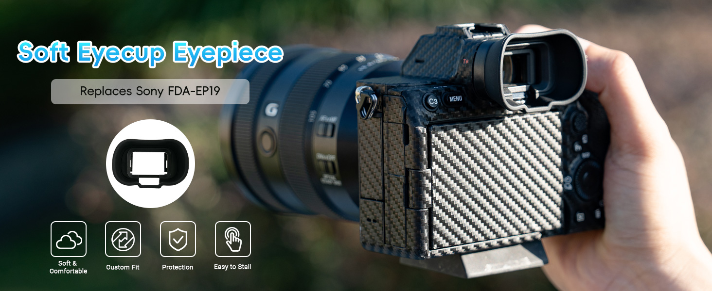 Eyecup Replaces Sony FDA-EP19