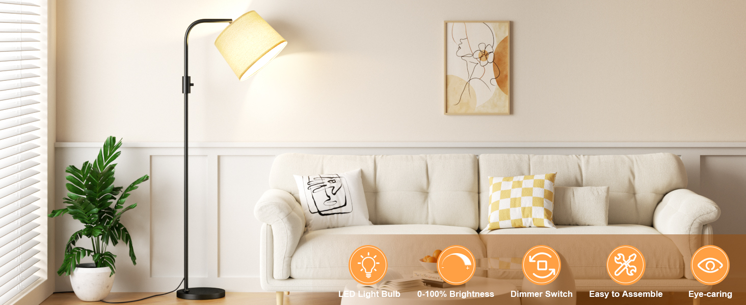 Floor Lamps for Living Room