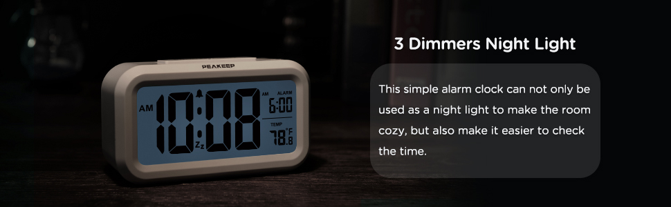 Battery Operated Desk Small Clock