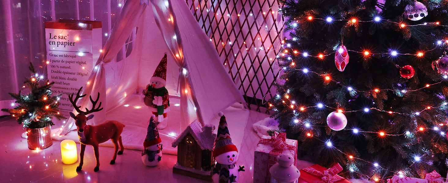 white lights
