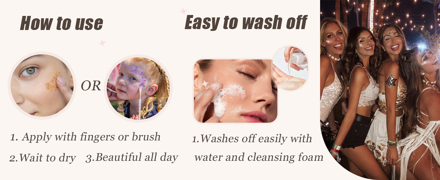hair glitter for kids