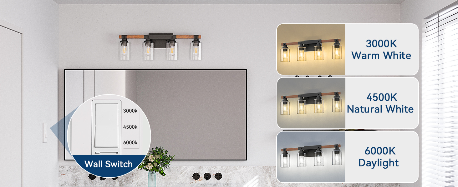 3 color temperatures