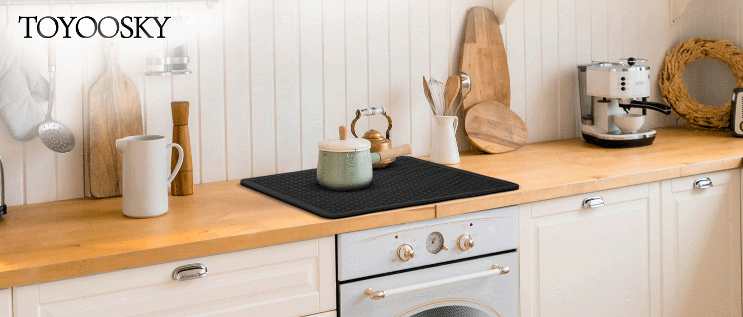 silicone stove guard ceramic glass top oven cutting board for samsung lg electric range stove