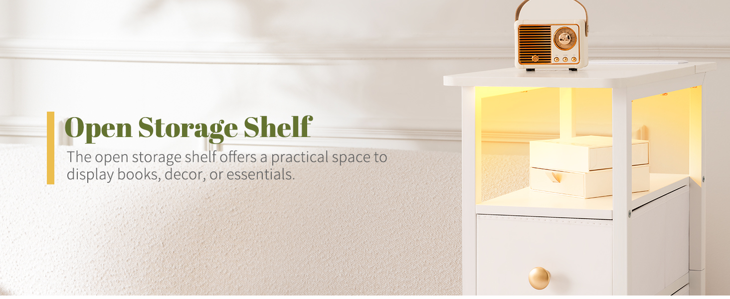 narrow dresser