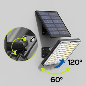 JACKYLED Solar Floodlight 