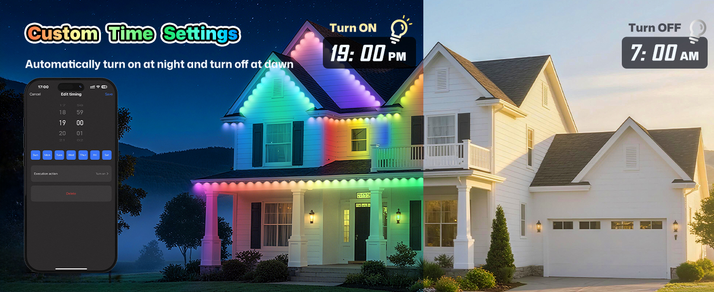eaves lights outdoor