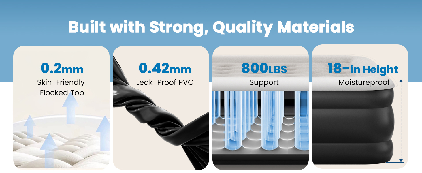 queen air mattress with built in pump