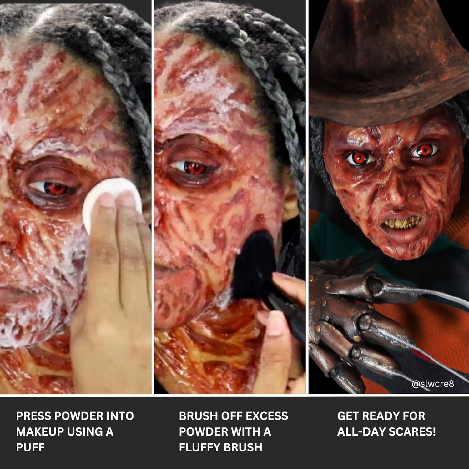 Mehron Makeup Colorset Powder | Translucent Setting Powder | Special Effects, Halloween, & Film 2 oz (60 g) - Image 3