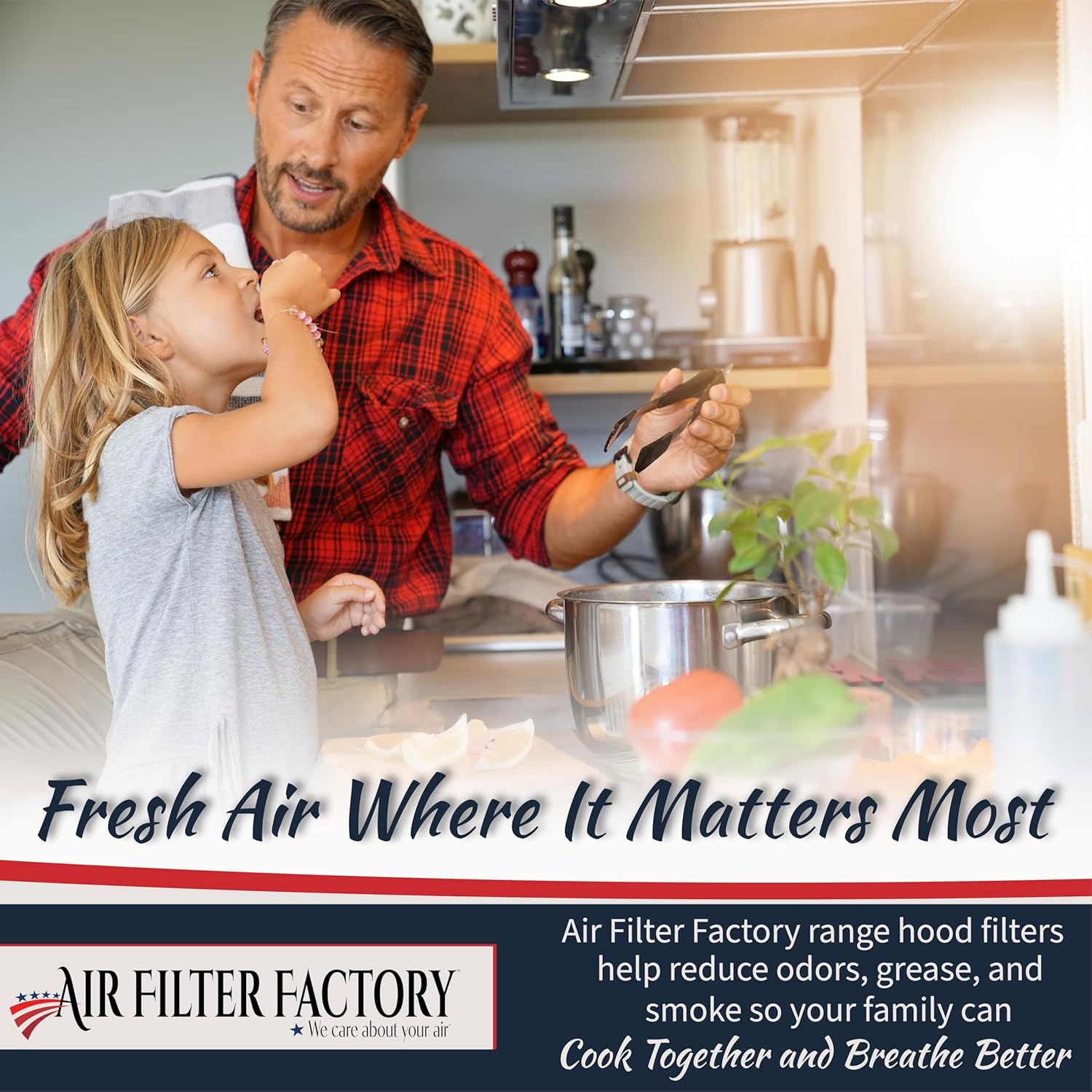 Air Filter Factory Replacement For 41F, 97007696, 97005687 Broan Nutone Range Hood Grease Mesh Charcoal Carbon Combo - Filter Size 8.75 x 10.5 x .44 Inches - Image 4