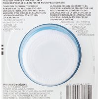 COVERGIRL Clean Matte Pressed Powder, Oil Control Powder, 1 container, .35 Fl Oz, Face Powder, Oil Free Loose Powder, Matte Finish, Lightweight, Shine Free Formula, Leaves Skin Smooth and Clean - Image 2
