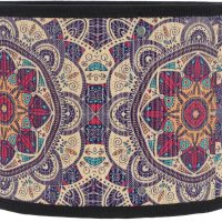 Uonlytech Drum Lamp Shade, Vintage Mandala Printing Lampshade Chandelier Light Cover Replaceable Light for Table Floor Pendant Lamps, 30X20CM - Image 8