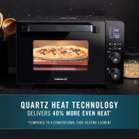 Calphalon Air Fryer Oven, 11-in-1 Toaster Oven Air Fryer Combo, Cool Touch Exterior, 26.4 QT/25 L, Fits 12" Pizza, Stainless Steel - Image 2