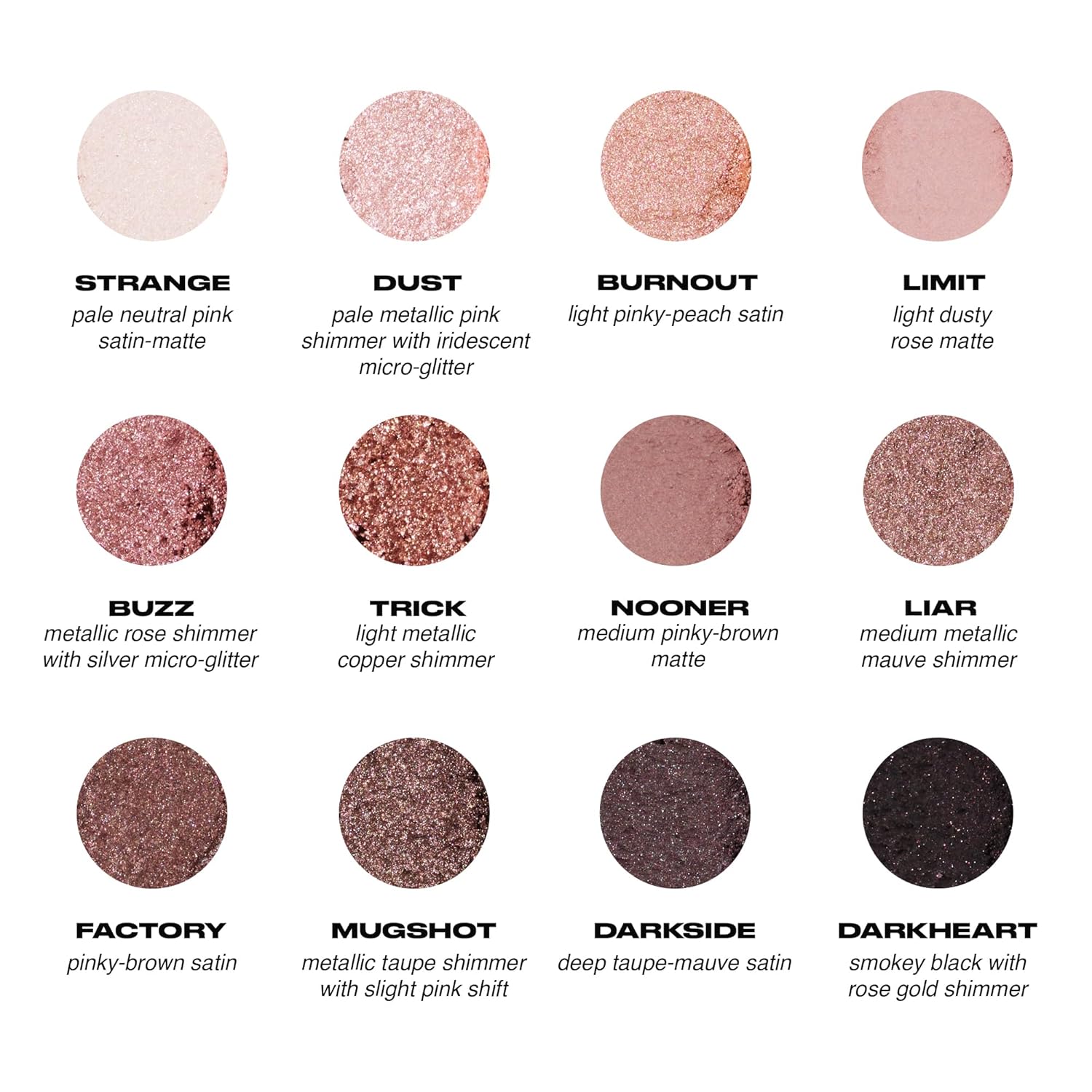 URBAN DECAY Naked 3, Soft Pink Neutral Eyeshadow Palette, Matte, Pearl, Metallic, Shimmer Finish, 12 Mauve Brown & Nude Eye Shadows, Natural Soft Glam Smokey Eye Makeup, Vegan, Cruelty-free - Image 9