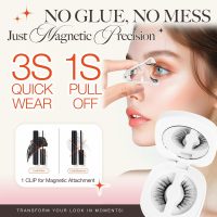 LASHVIEW Upgrade Magnetic Eyelashes with Applicator Reusable Soft Magnetic Eyelashes Natural Look No Glue Needed Lashes Kit Easy to Wear and Remove(A02) - Image 8