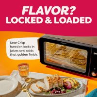 Instant Pot 6-Slice InstantHeat 10-in-1 Air Fryer Toaster Oven, Air Fry, Roast, Bake, Sear Crisp, Toast, Bagel, Broil, Dehydrate, Reheat, and Make Pizza - Image 5