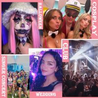 Body Glitter Face Glitter Gel: Singer Concerts Disco Festival Rave Accessories Face Glitter Makeup 150ml Chunky Sequins Mermaid Face Body Hair Glitter Gel (White&Silver&Pink) - Image 6