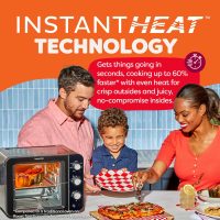 Instant Pot 4-Slice InstantHeat 7-in-1 Air Fryer Toaster Oven, Air Fry, Bake, Toast, Roast, Broil, Warm, and Make Pizza - Image 3