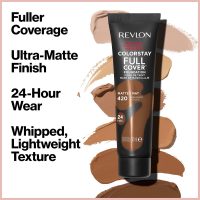 Revlon Liquid Foundation, ColorStay Face Makeup for Normal and Dry Skin, Longwear Full Coverage with Matte Finish, Oil Free, Natural Beige, 1.0 Fl Oz - Image 2