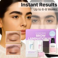 At Home Brow Lamination Kit - DIY Eyebrow Lamination Kit Professional Eye Brow Perm Kit Instant DIY Eyebrow Lift Kit for Fuller Thicker Brows Lasts For Upto 8 Weeks - Image 3