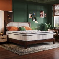 Queen Mattress, 10 Inch Queen Size Mattresses in a Box, Gel Memory Foam Hybrid Mattress for Motion Isolation, Soft and Comfortable, Pressure Relief, Medium Firm Support - Image 2