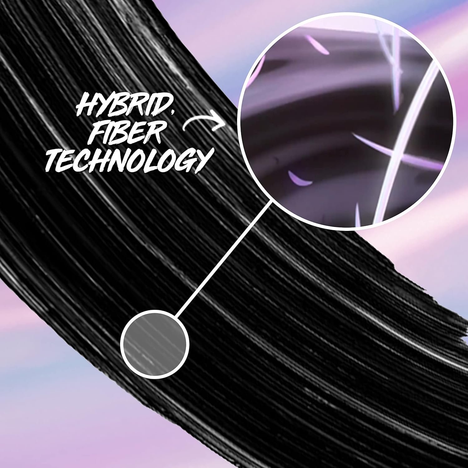 Maybelline The Falsies Surreal Extensions Washable Mascara, Volumizing, Lengthening Mascara Make Up, Blackest Black, 1 Count - Image 7