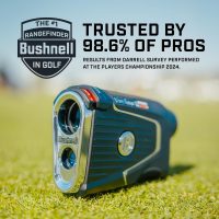 Bushnell Pro X3+ Golf Rangefinder with Wind Speed and Direction,1300 Yard Range,7X Magnification, Pin Locking with Visual Jolt - Image 8