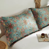 Ikawaapurry Comforter Set for Queen Size Bed Farmhouse Boho Bedding Sets Fluffy Lightweight Flowers Plants All Season 3 Pcs Comforter with 2 Pillow Shames - Image 7