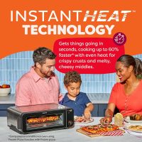 Instant Pot InstantHeat™ Pizza and Toaster Oven, Fits a 12" Pizza, Fresh Pizza, Frozen Pizza, Bake, Toast, Broil, & Reheat - Image 3