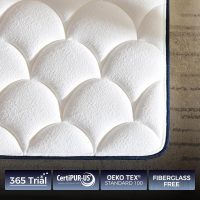 King Mattress, 14 Inch King Size Hybrid Mattress in a Box, Medium Firm Memory Foam mattress, with Individual Pocket Springs, Upgrade Zoned Support, Motion Isolation&Pressure Relief, CertiPUR-US - Image 4