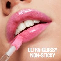 Revlon Super Lustrous Lip Gloss, Non-Sticky, Hydrating, High Shine Finish, 200 Crystal Clear, 0.13 oz - Image 6