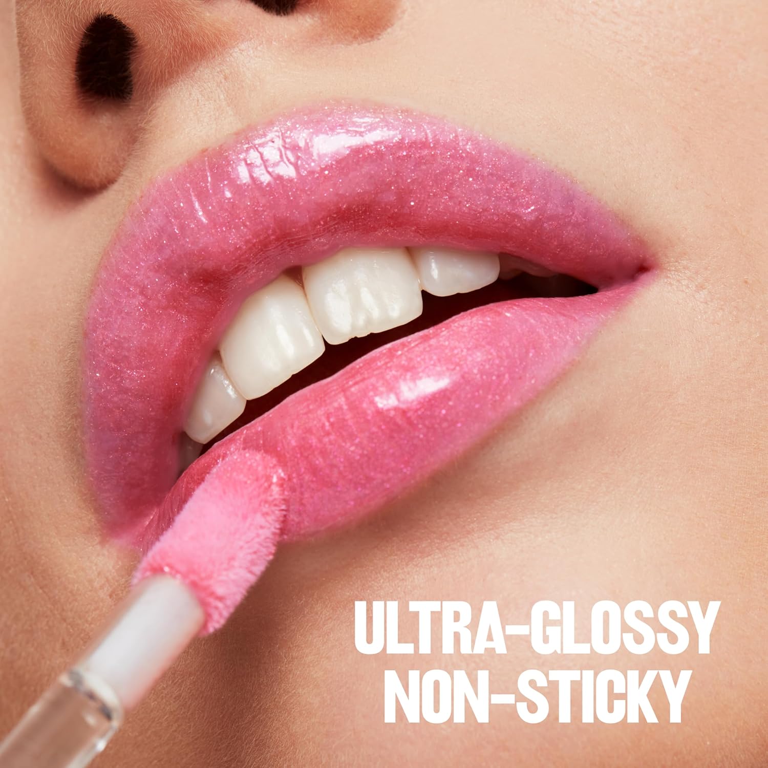 Revlon Super Lustrous Lip Gloss, Non-Sticky, Hydrating, High Shine Finish, 200 Crystal Clear, 0.13 oz - Image 6