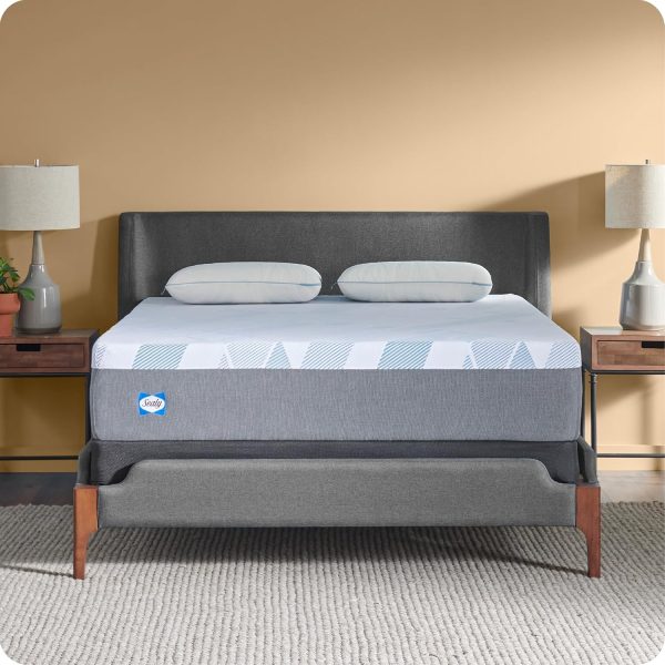 Sealy Dreamlife 12” Foam Mattress-in-a-Box, King, SealyComfort Gel Memory Foam, SealySupport Transition Foam, Surface-Guard Technology