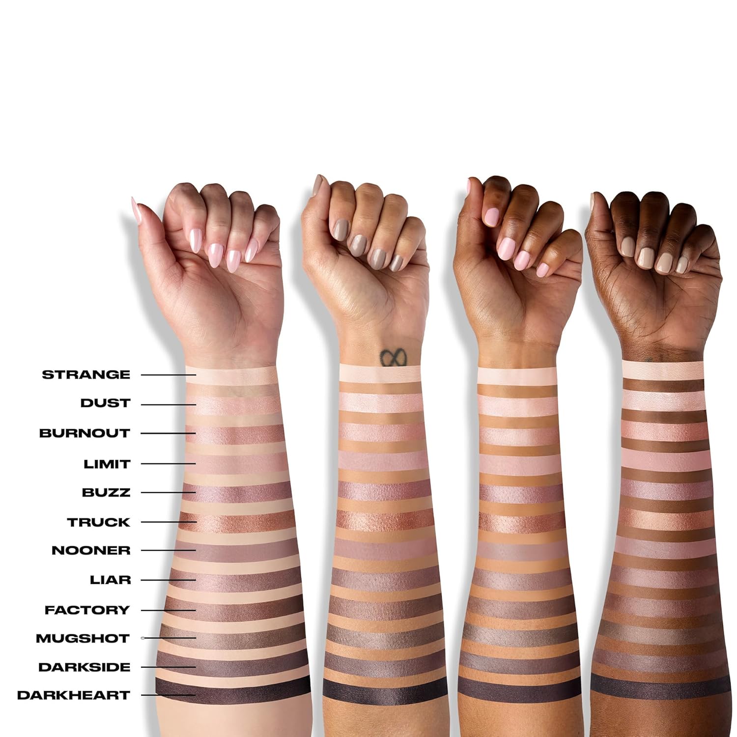 URBAN DECAY Naked 3, Soft Pink Neutral Eyeshadow Palette, Matte, Pearl, Metallic, Shimmer Finish, 12 Mauve Brown & Nude Eye Shadows, Natural Soft Glam Smokey Eye Makeup, Vegan, Cruelty-free - Image 4